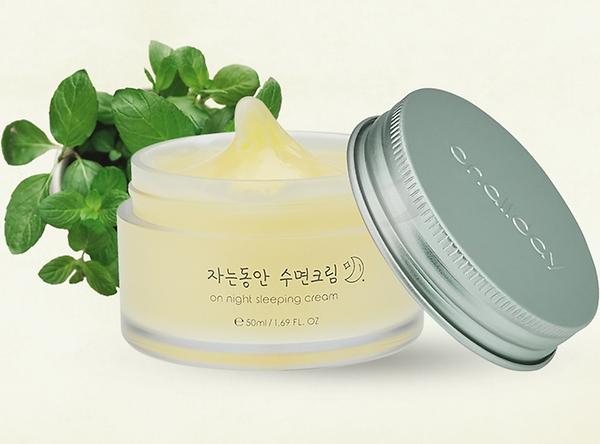 on night sleeping cream