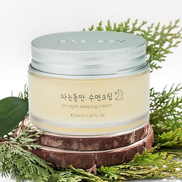 on night sleeping cream
