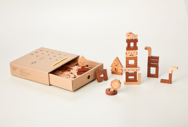 YI EUNG-YI Hangeul blocks