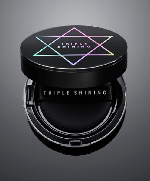 Triple shining cushion