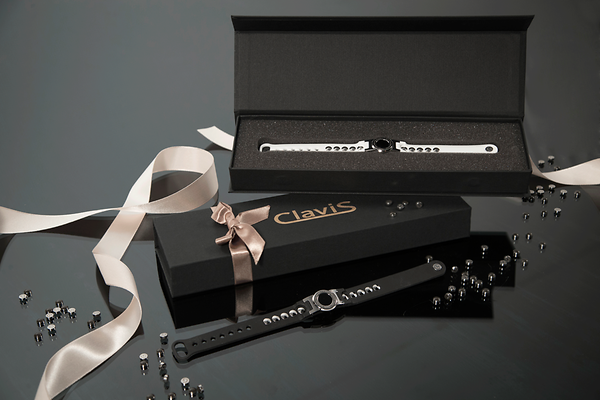 With classic black case