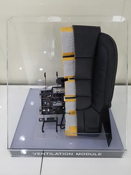 ventilation seat ass'y