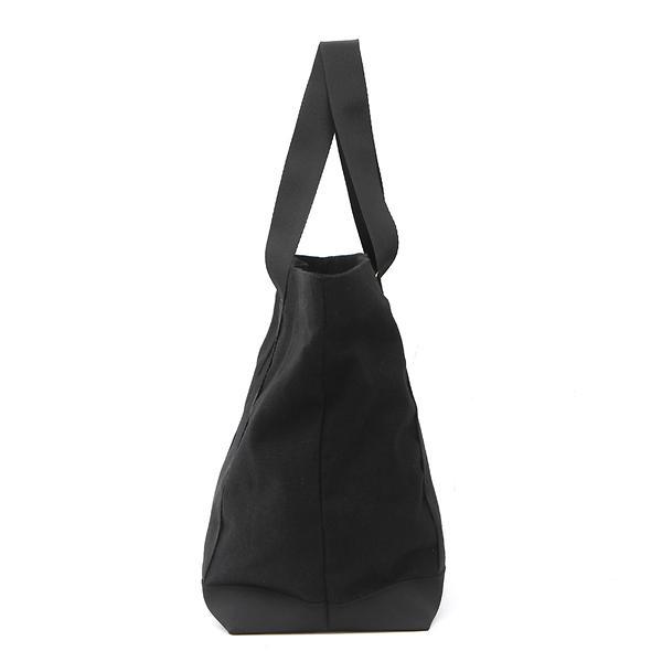 Black canvas bag