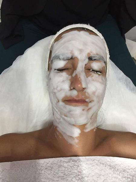 O2 bubble bubble massage