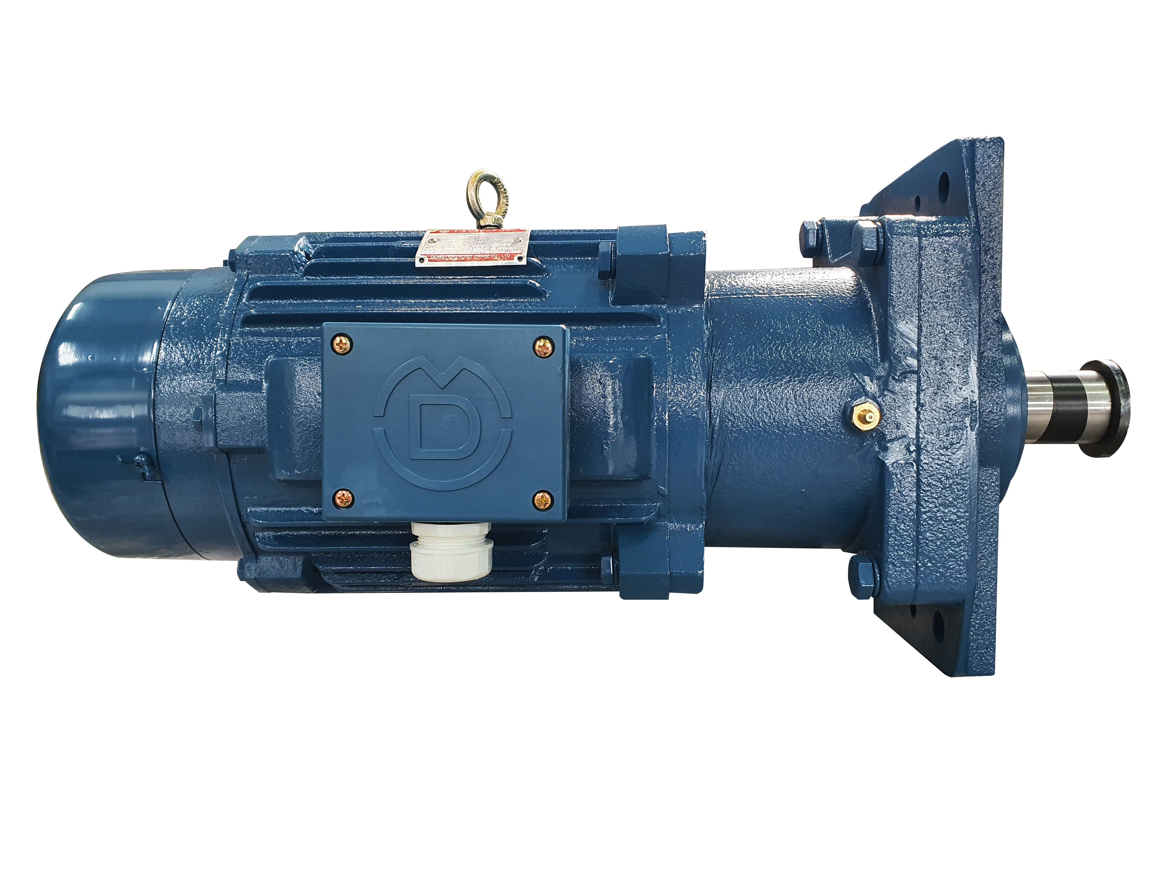 It is bigger than small geared motor