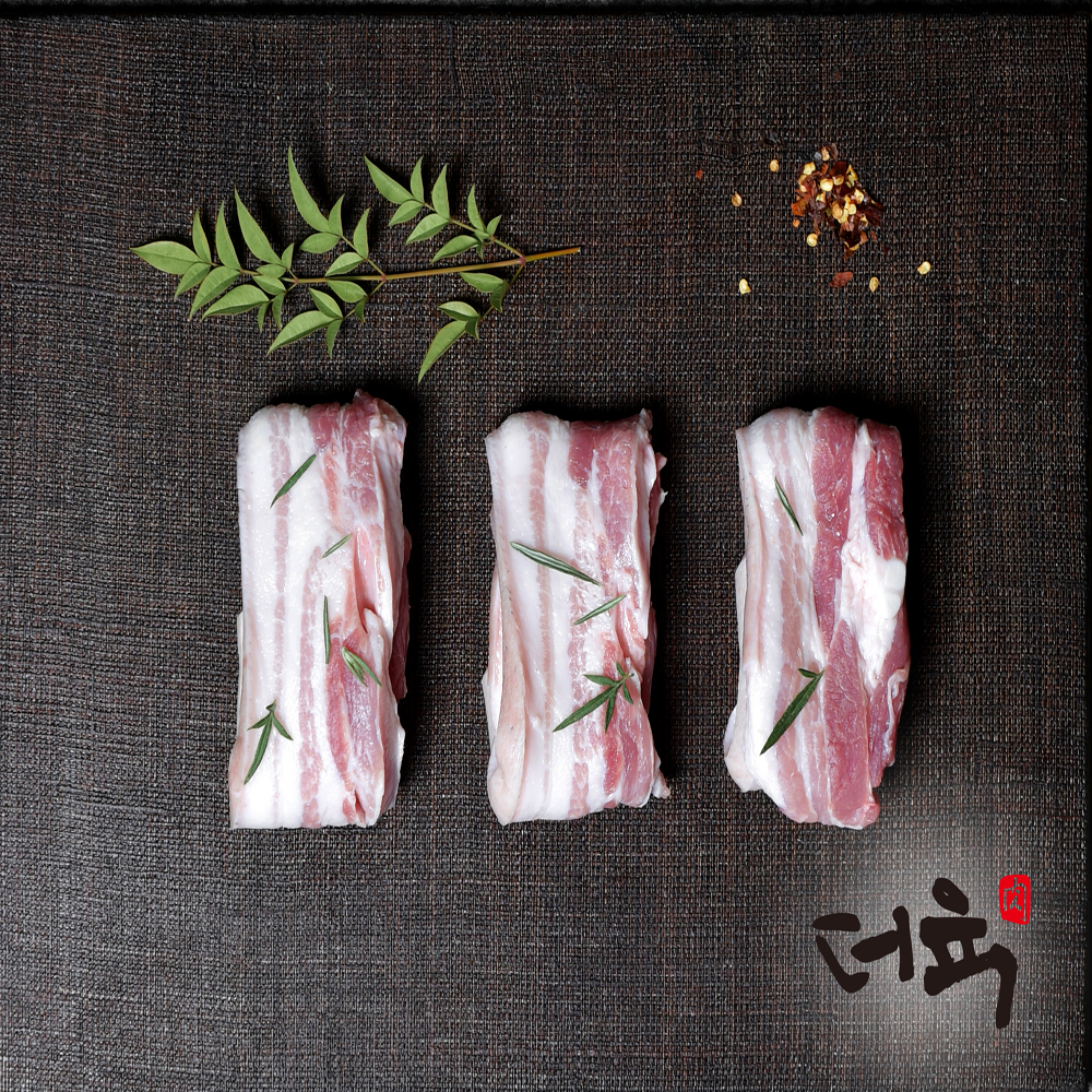 jeju black pork belly meat