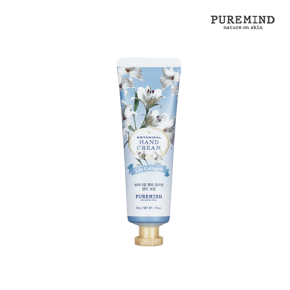 Pure mind Botanical Lily Collagen Hand Cream