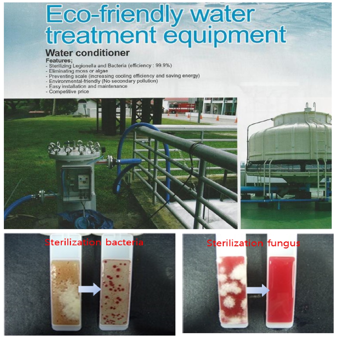 Nonchemical water conditioner