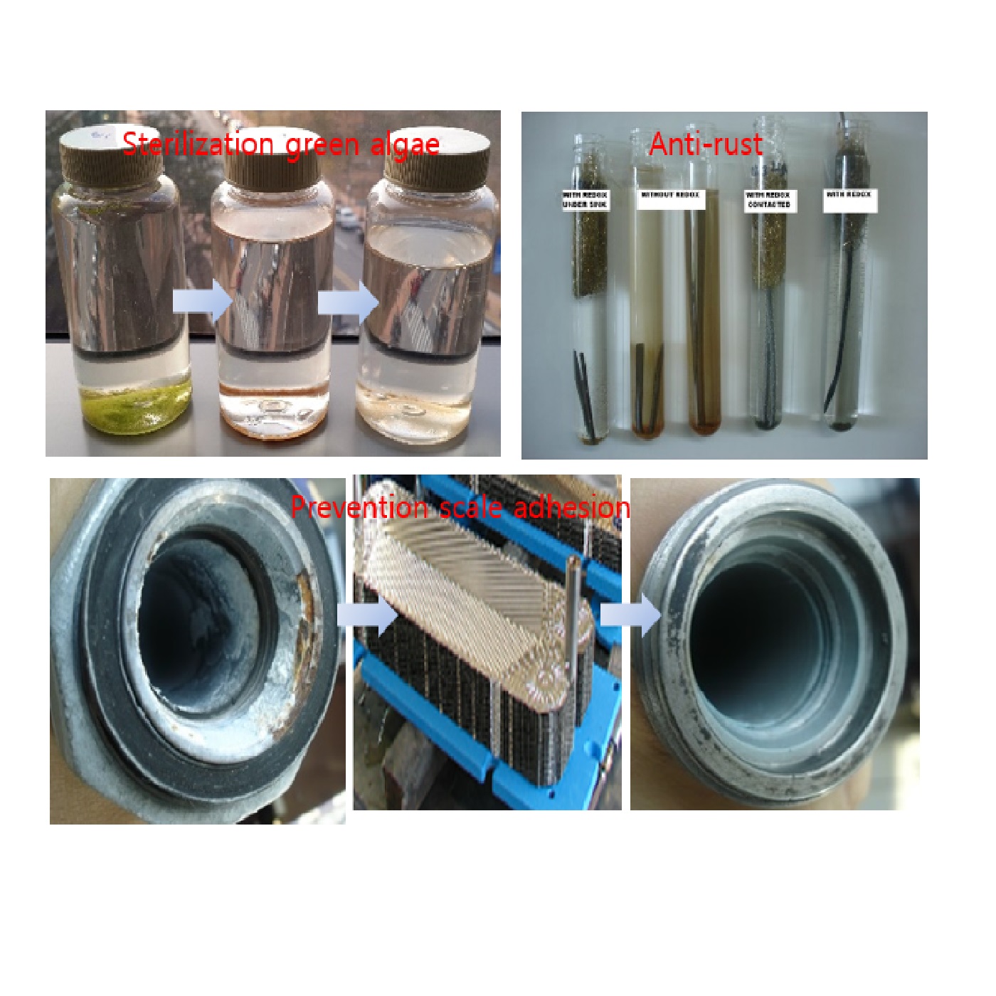 Performance of redox water conditioner