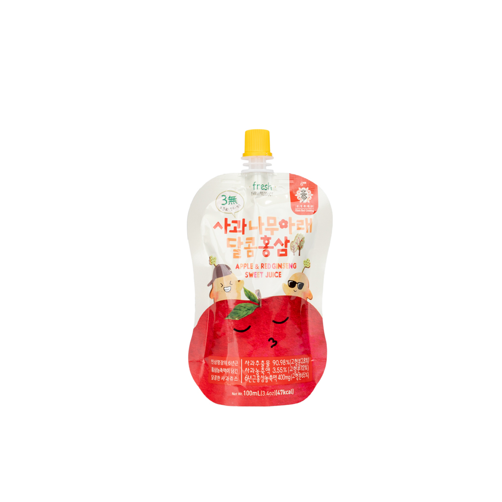 Apple and Red Ginseng Sweet Juice