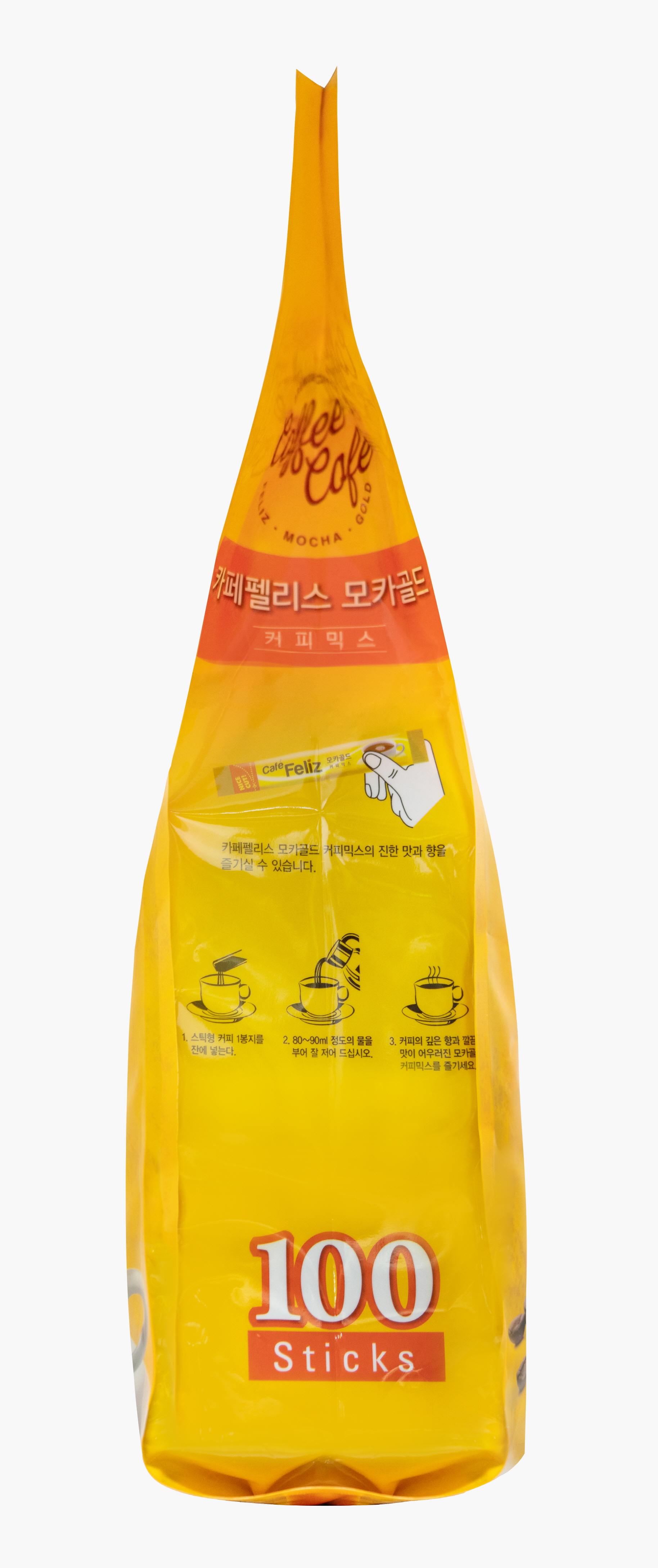 Cafe Feliz Mocha Gold 100T pack
