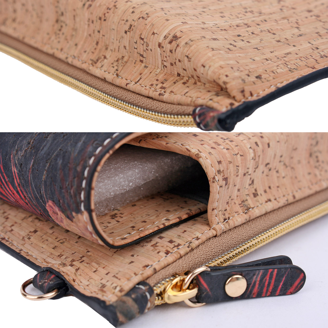 Cell Phone WalletsVegetable CORK Leather Vegan
