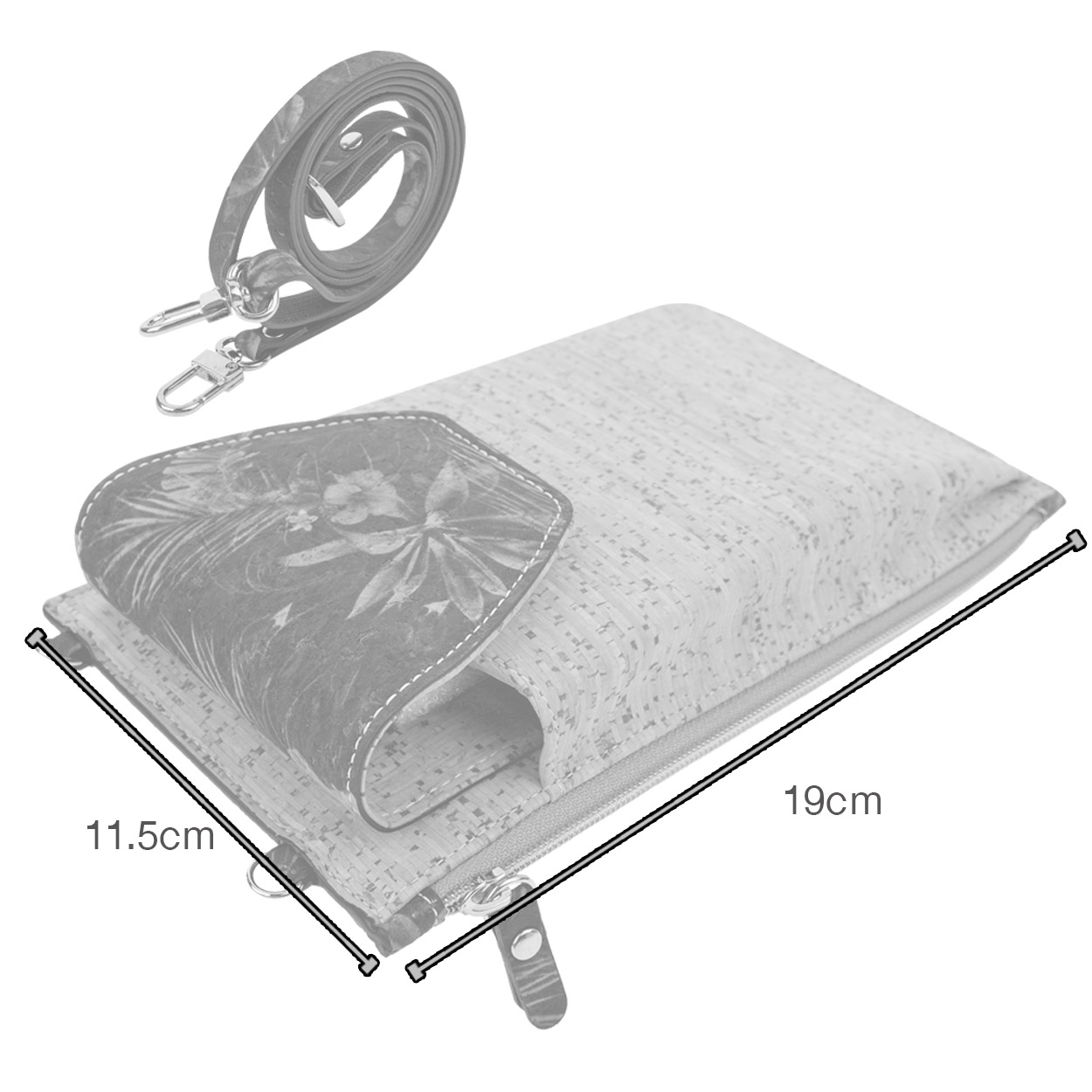 Cell Phone WalletsVegetable CORK Leather Vegan