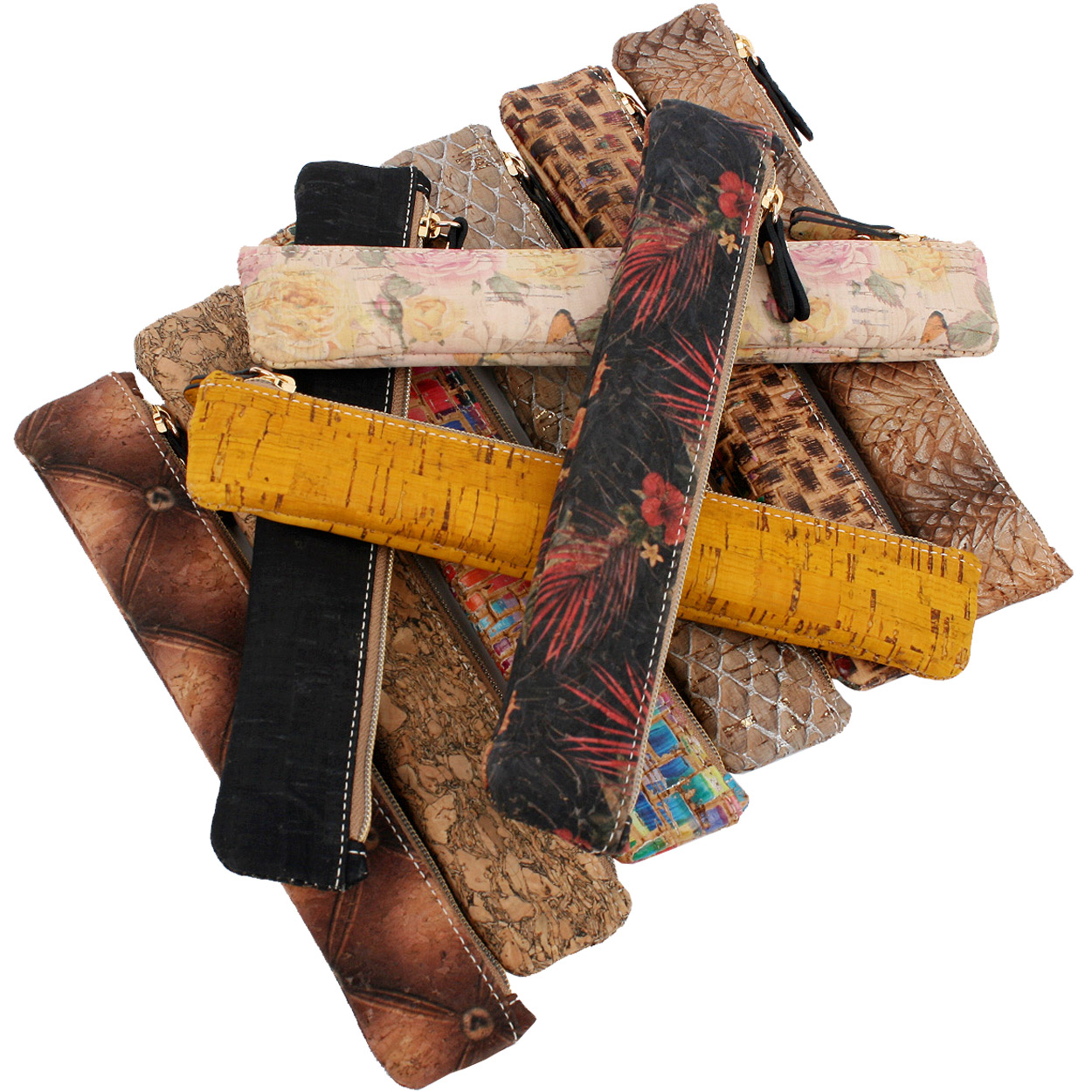 Mobile Phone Case Vegetable Italy Cork Leather Veg