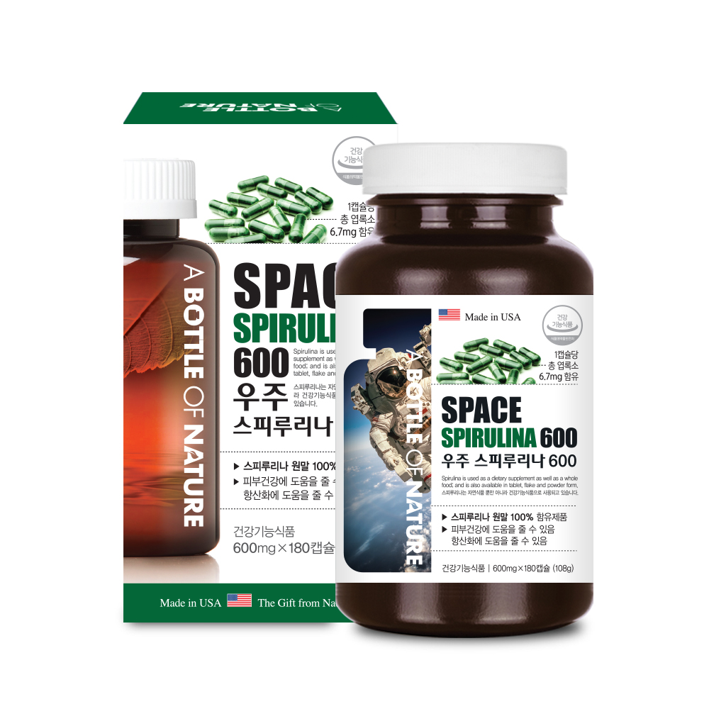 Health functional food Space Spirulina 600