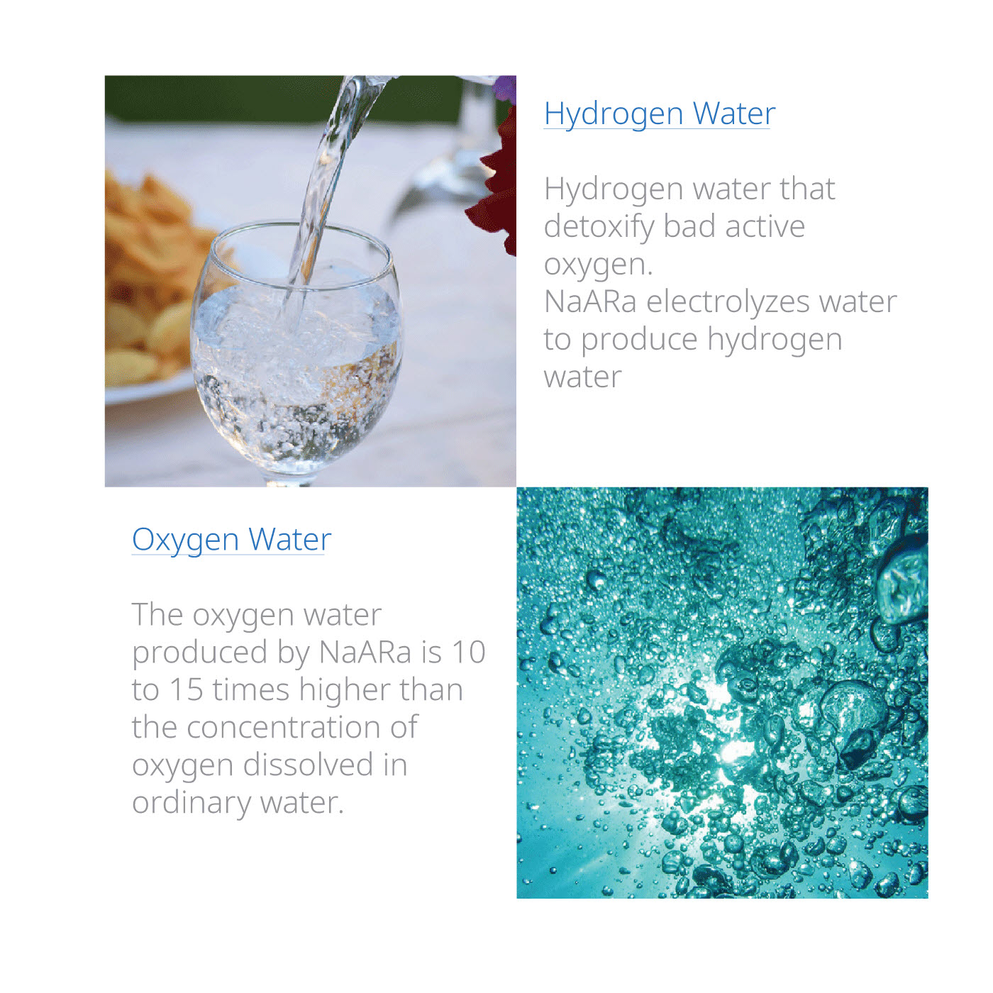 Rich hydrogen concentration Healthy body