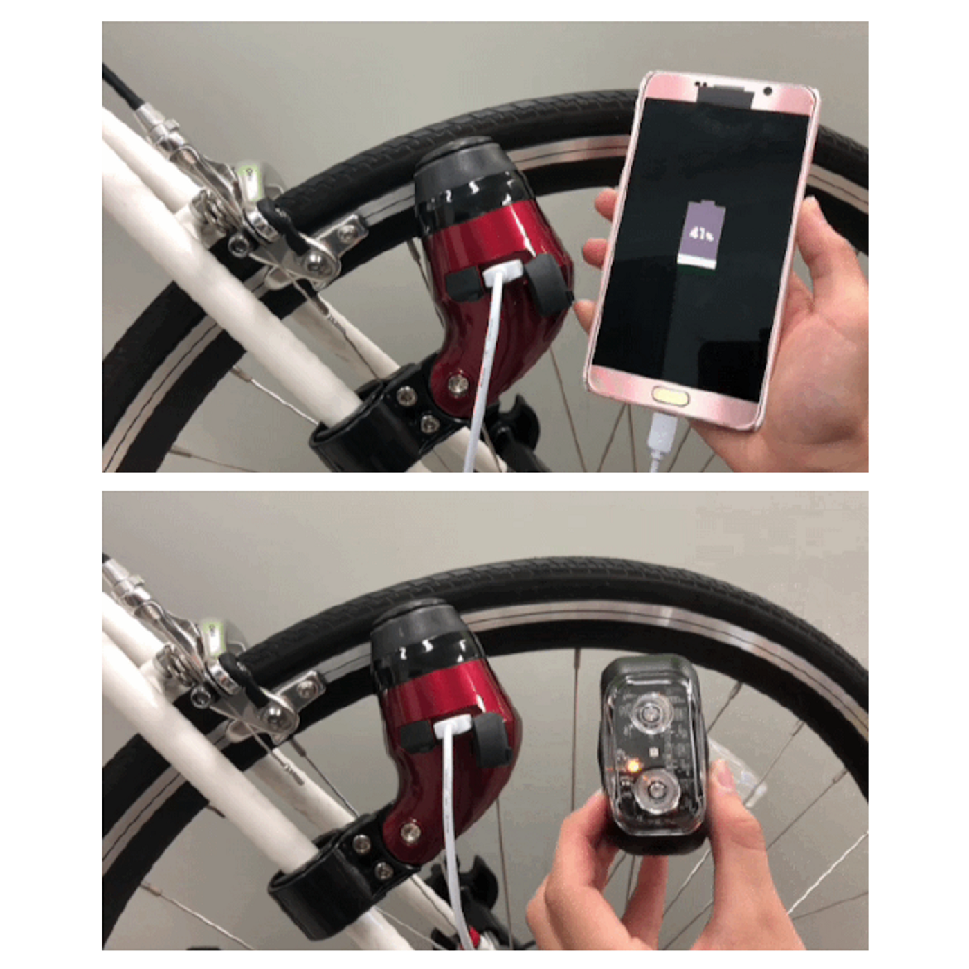 USB port for convenient recharging