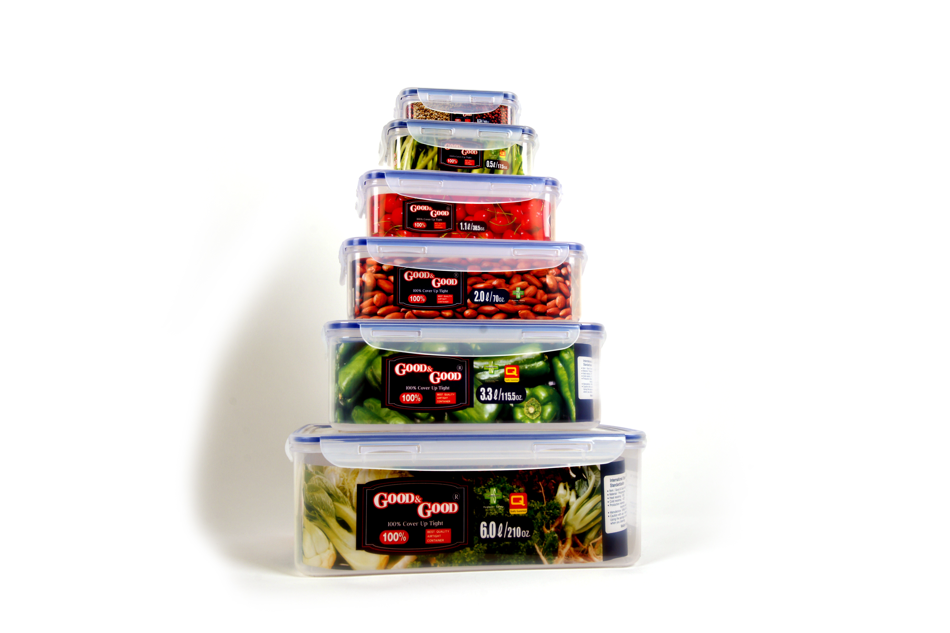 Plastic food storage