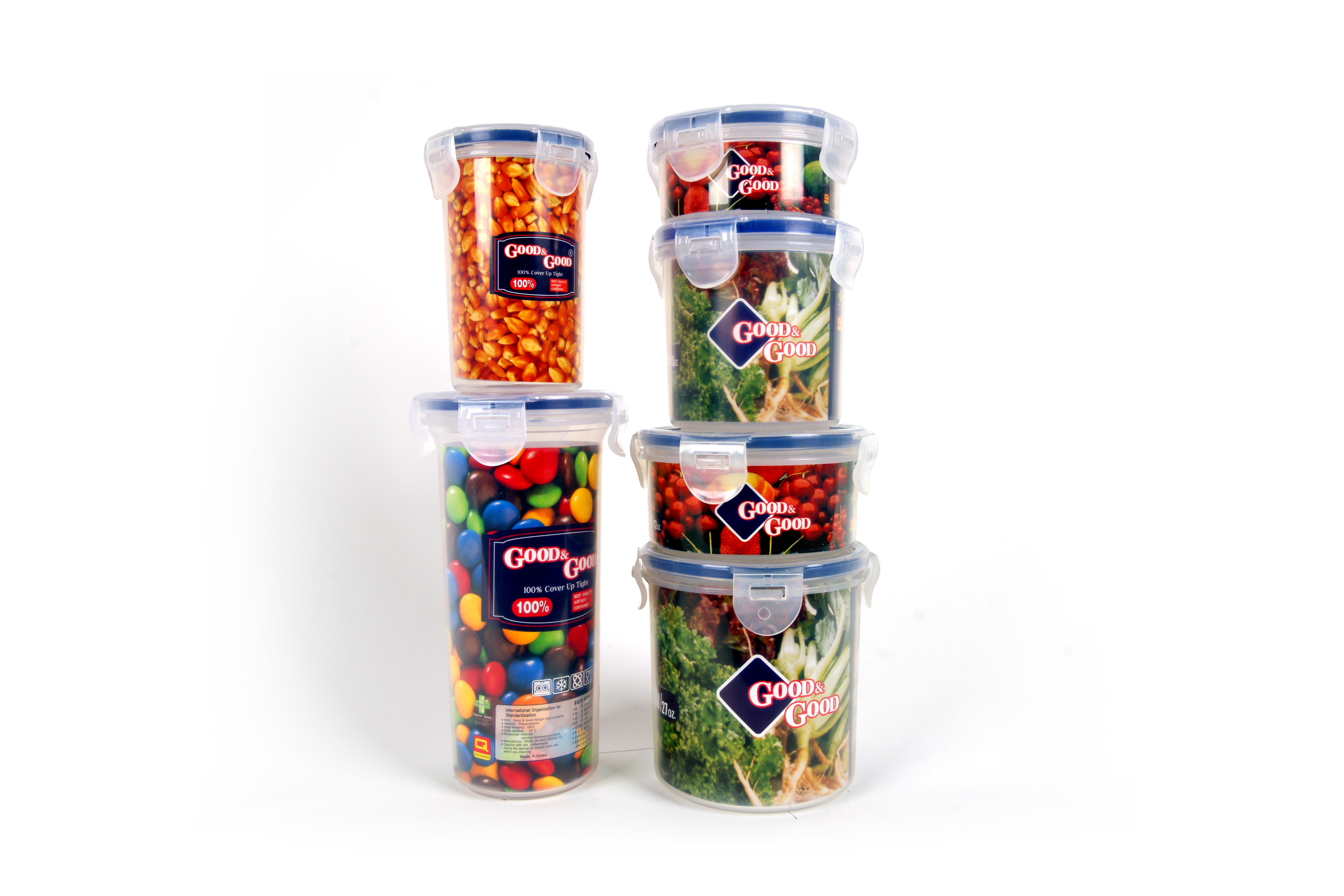 Plastic food container