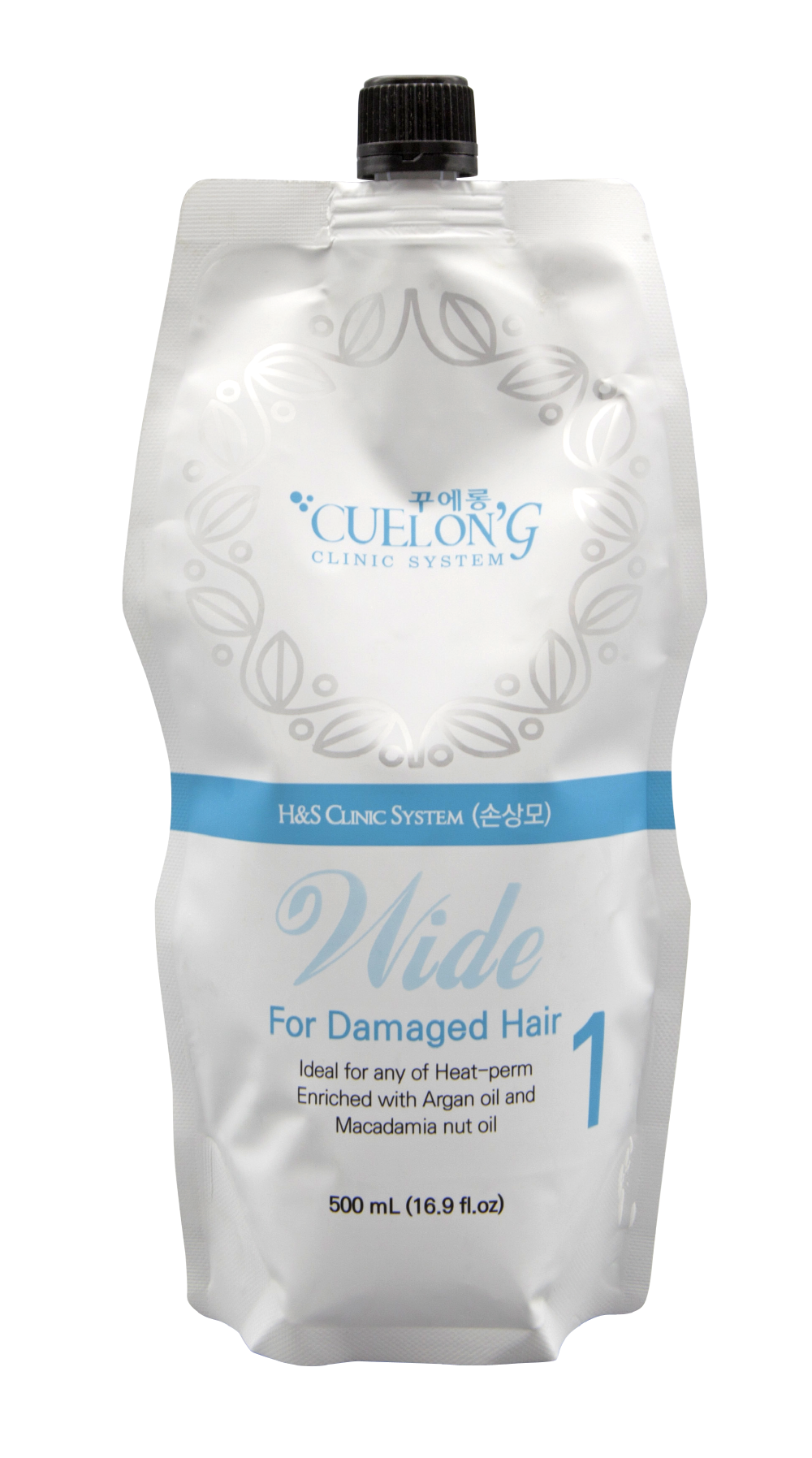Straightening cream for various damaged curly hair