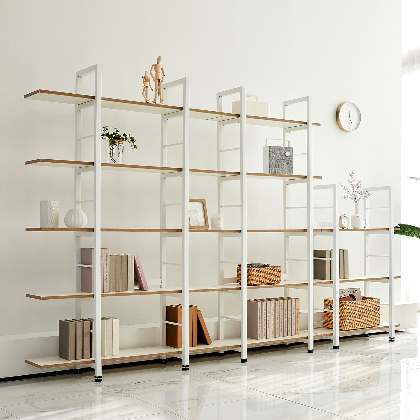 White color Flat Shelf