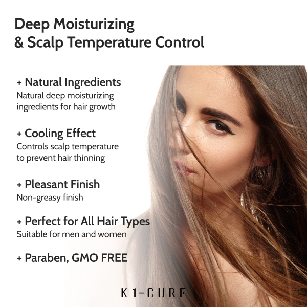 HAIR STRENGHTENING K1CURE SCALP TONIC SERUM 150ml