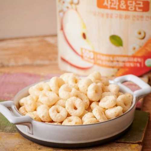 Organic Rice Puff Snack Apple Carrot