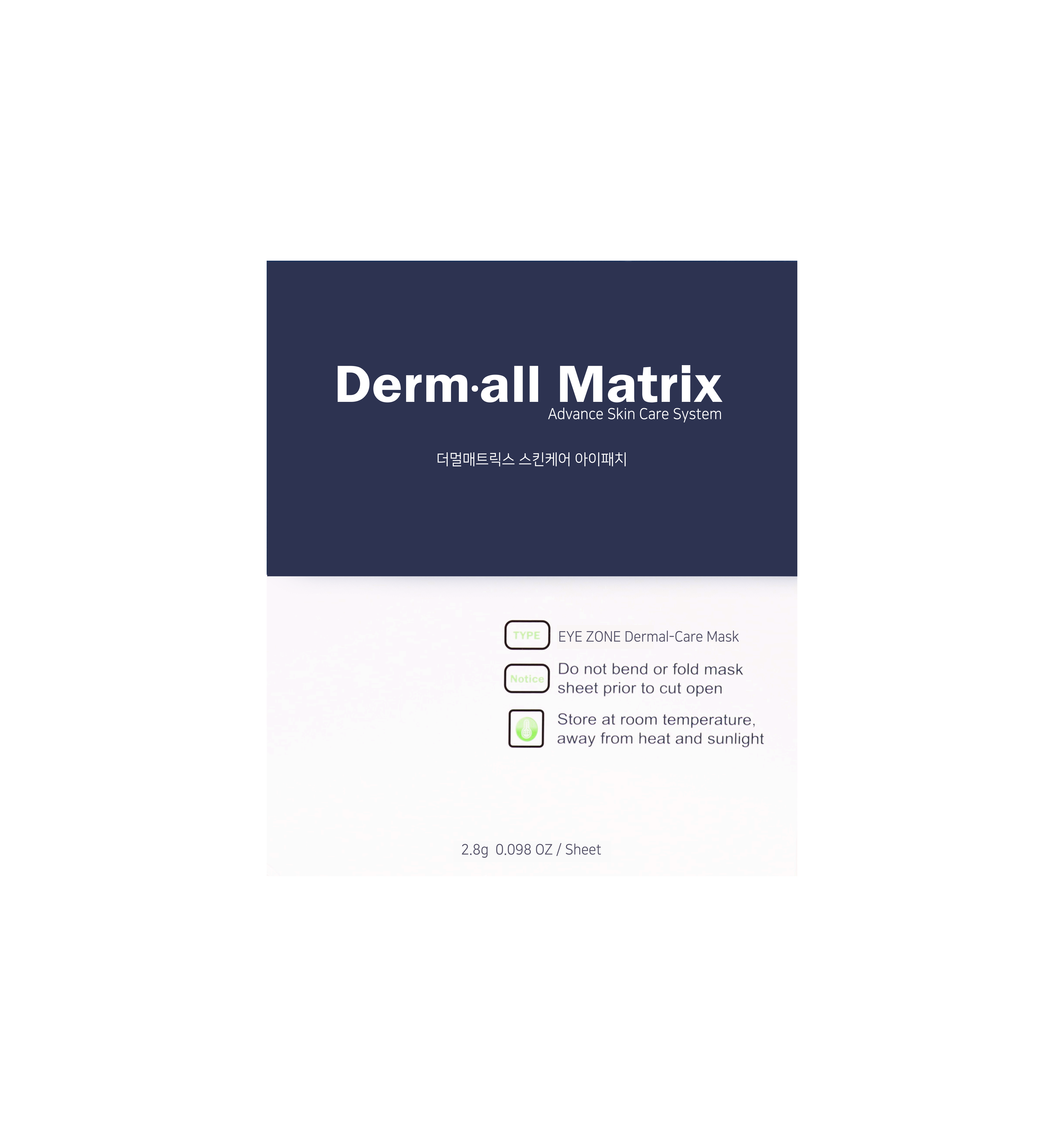 Derm all Matrix Skin Care Eye Patch
