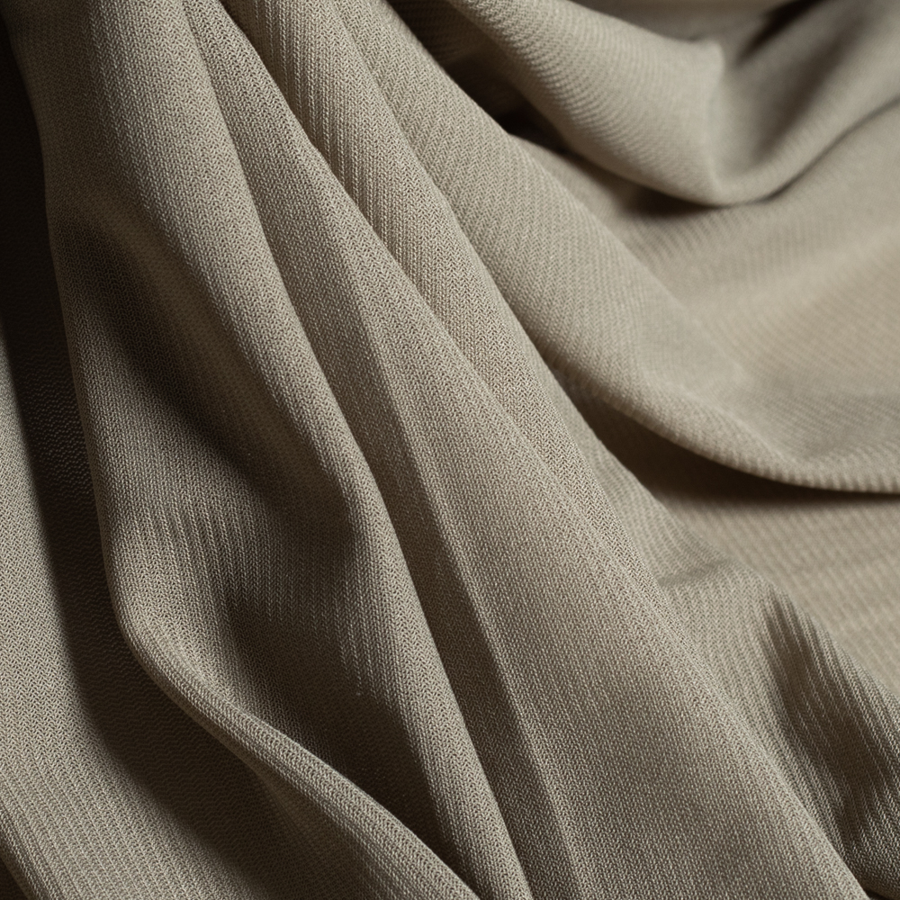 TRICOT KNIT TULLE MESH