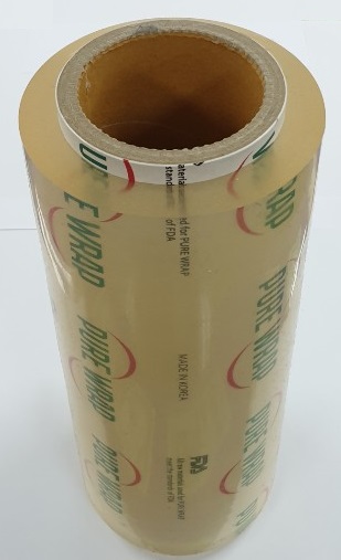 PVC cling film for food wrapping