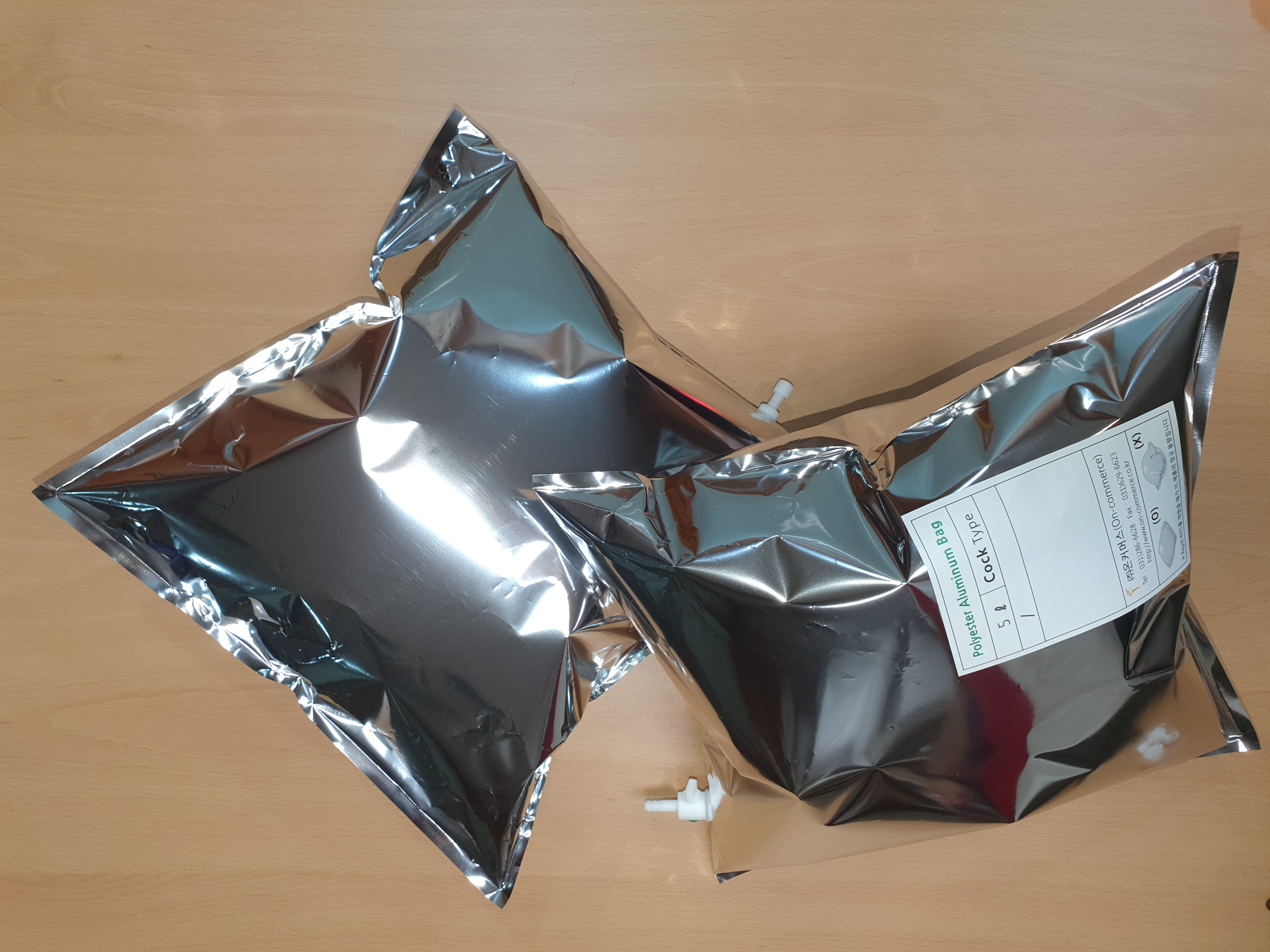 Gas sampling bag teddlar bag VOCs polyaluminum