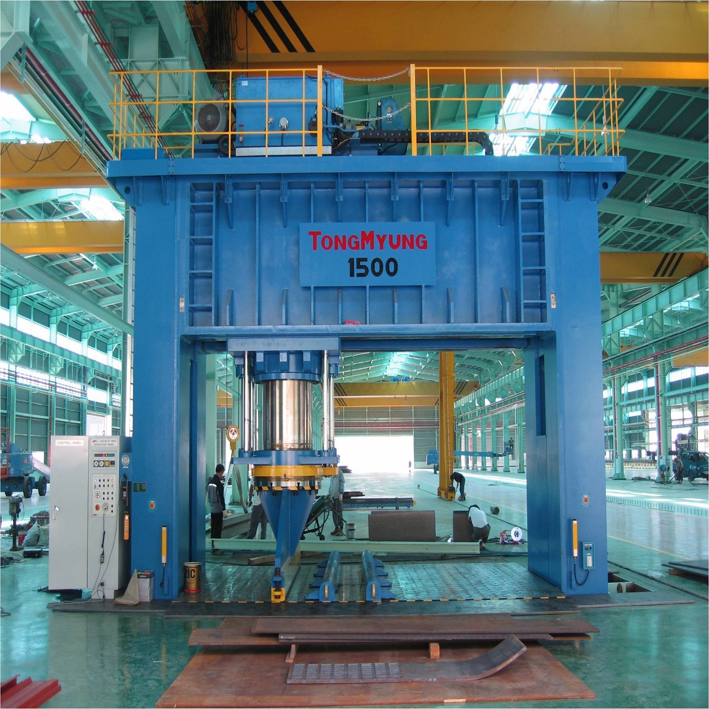 Press, Shipyard machine