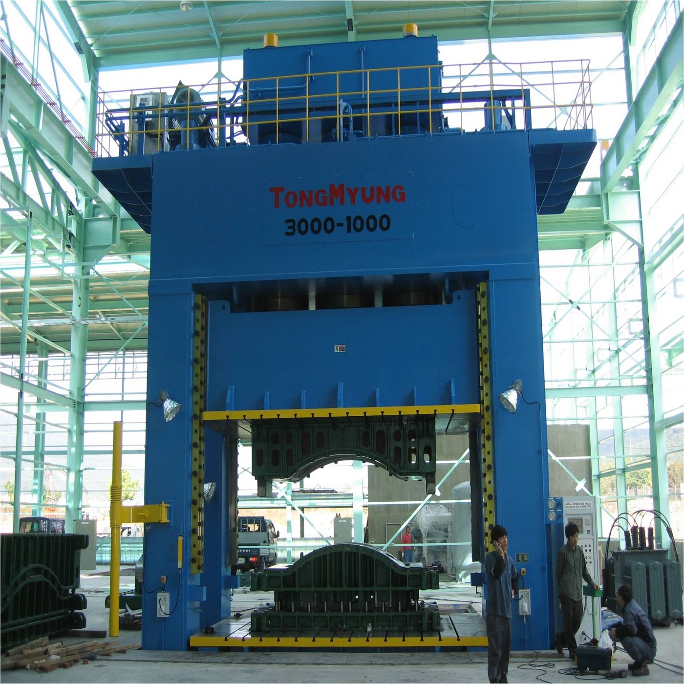 Hydraulic press, Drawing