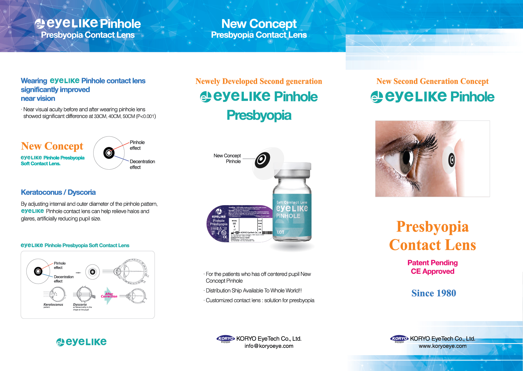 Eyelike Contact Lens
