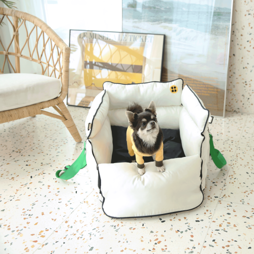 dog car seat with 4 sided air bag