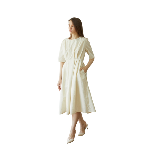 Coett Pleats blueribbon Dress