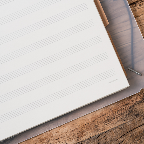 12 Staff Music Paper