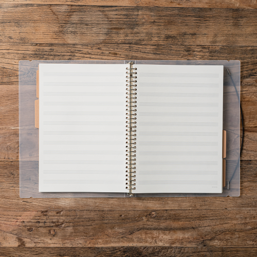 12 Staff Music Paper