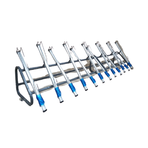 Inclined Bicycle Rack