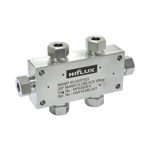 Manifold block 4way