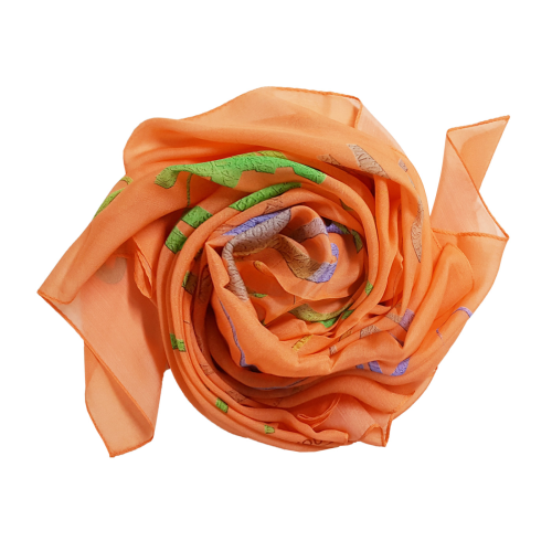 Woolsilk Scarf Fashion Accessories Square