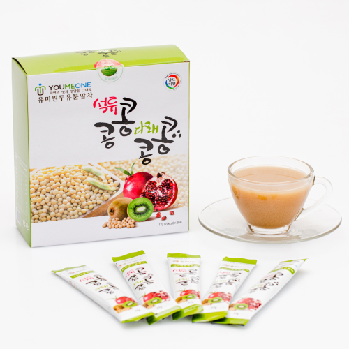 Pomegranate Kiwi Soymilk powdered mix stick 17g