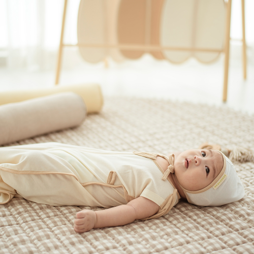 ccoccozam orgnic swaddle single ivory