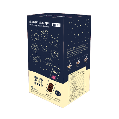 BT21 STICK COFFEE WORLD FIRST
