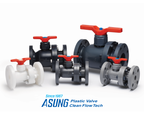  PP BALL VALVE FLANGED TYPE