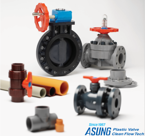  PP BALL VALVE FLANGED TYPE