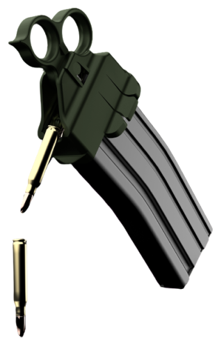 Unloading bullets from the Knuckle Loader