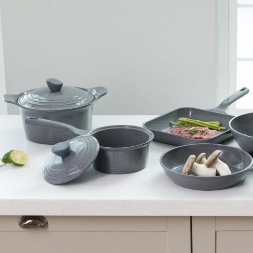 Granite ceramic pots and pans
