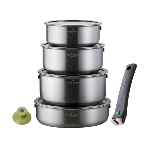 Stainless steel pot