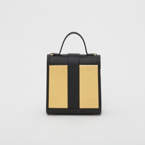 Gold Leather HandBags